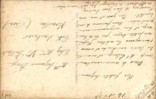 Ak Mädchen mit Katze, Portrait