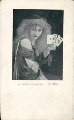 CPA La Bonne Aventure, Wahrsagerin