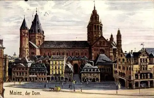 Ak Mainz am Rhein, Dom