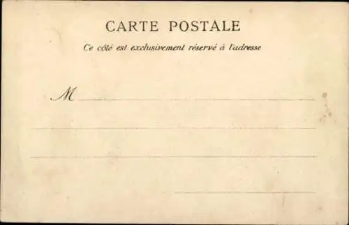 Ak Saint Louis Senegal, Rest der Karawane, Palmen, Kamel