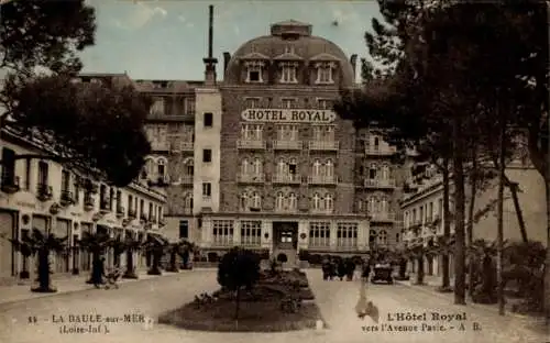 Ak La Baule sur Mer Loire Atlantique, Hôtel Royal