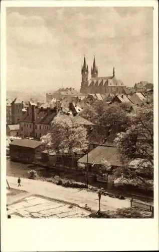 Ak Cheb Eger Region Karlsbad, Gesamtansicht vom Steinbruch