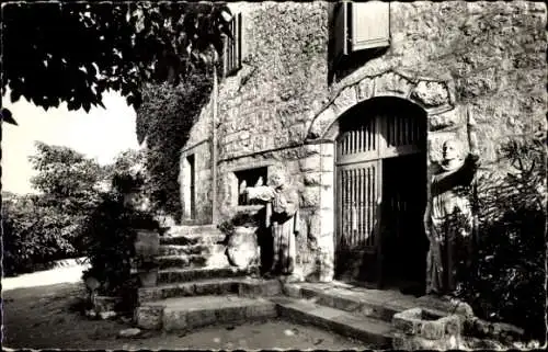 Ak La Colle sur Loup Alpes Maritimes, l'Abbaye, Hotel-Restaurant