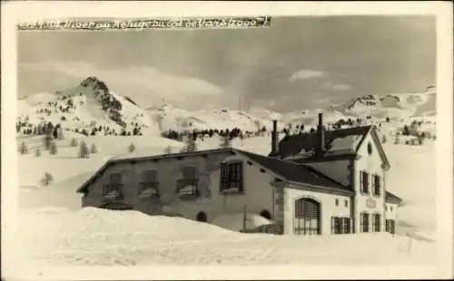 Ak Vars Hautes Alpes, Schnee, Berghaus, Berge, Ski, Vars 2000, Winterlandschaft