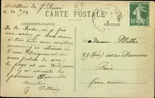 Ak La Roche Posay Vienne, Hängebrücke, Donjon