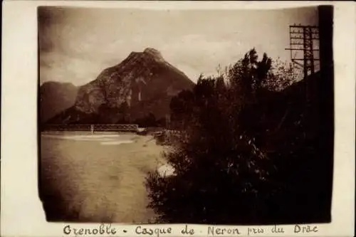 Ak Grenoble Isère, Teilansicht vom Berg