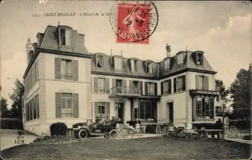 Ak Saint Enogat Dinard Ille et Vilaine, Hotel de la Mer