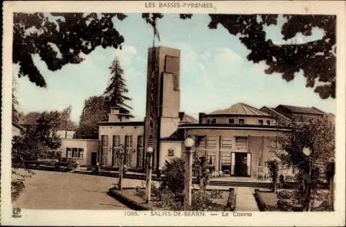 CPA Salies de Béarn Pyrénées Atlantiques, Le Casino