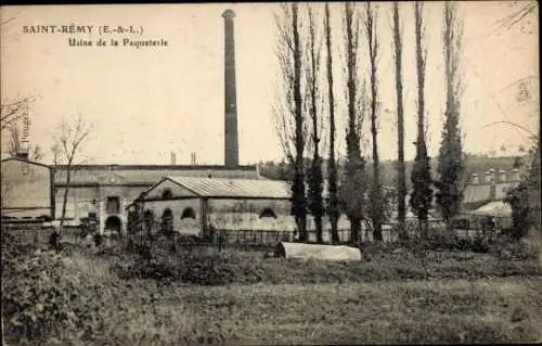 Ak Saint Rémy Eure, Usine de la Paqueterie