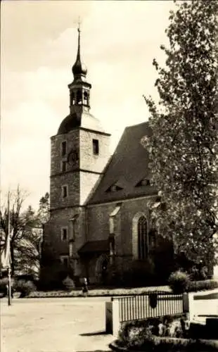 Ak Glashütte in Sachsen, Kirche