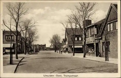 Ak IJmuiden Ymuiden Velsen Nordholland, Trompstraat
