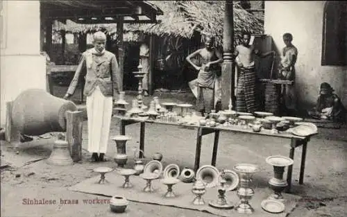 PC Singalese brass workers