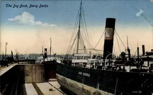 Ak Barry Wales, Dry Dock