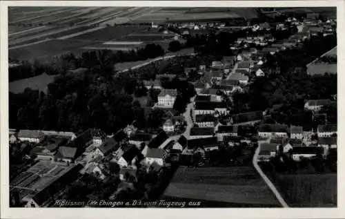 Ak Risstissen Rißtissen Ehingen an der Donau Oberschwaben, Luftaufnahme von  Kr. Ehingen a. D., L