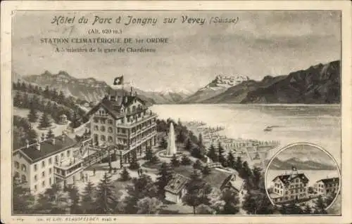 Litho Jongny Kanton Waadt, Hotel du Parc