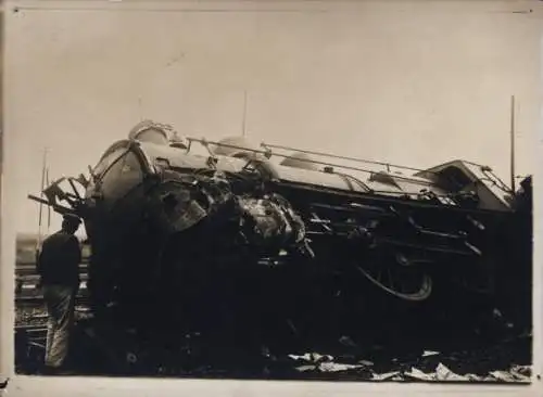 Foto Montereau, Französische Eisenbahn, Eisenbahn-Unglück
