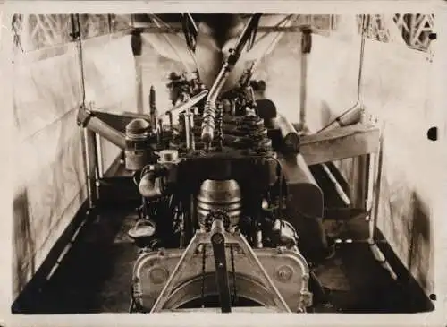 Foto Flugzeug, Flugzeugmotor