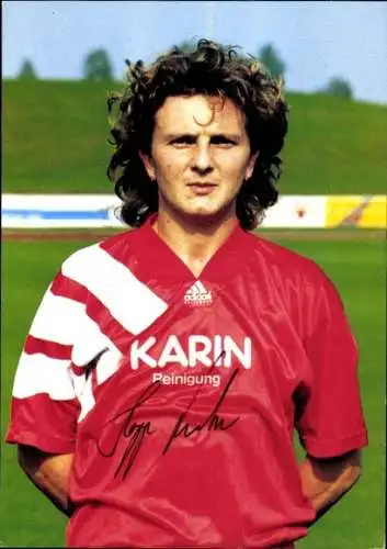 Autogrammkarte Fußballer Anton Kopp, SpVgg Landshut, Autogramm