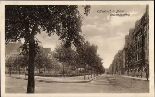 Ak Offenbach am Main Hessen, Starkenburgring