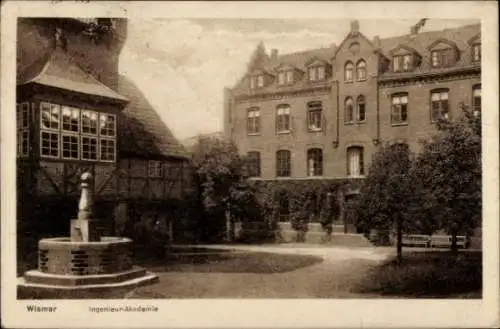 Ak Hansestadt Wismar, Ingenieur-Akademie