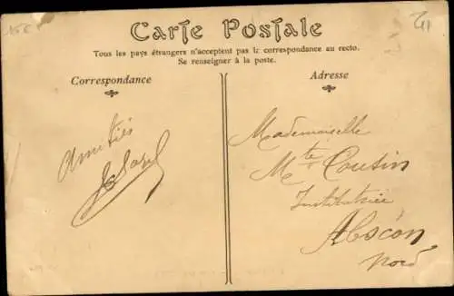 Ak Radrennsport, Radrennfahrer Lombret, Sprinter, Radrennbahn