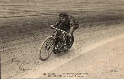 Ak Motorrennsport, Motorradfahrer Danglard