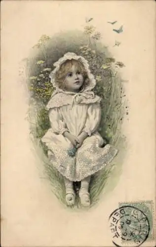 Litho Mädchen, Portrait