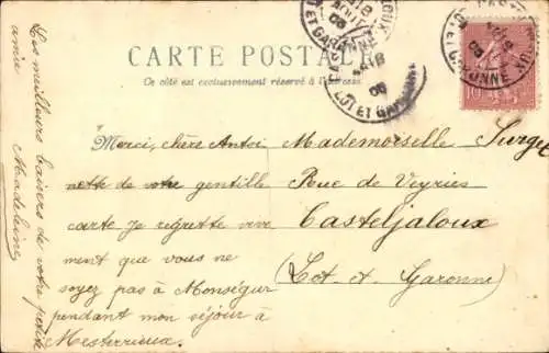 Künstler Ak Junge Frau, Portrait