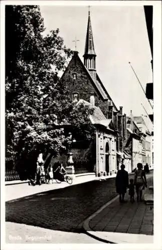 Ak Breda Nordbrabant Niederlande, Begijnenhof