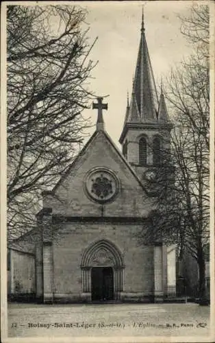 Ak Boissy Saint Leger Val de Marne, Kirche