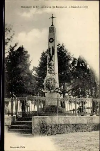 Ak Bry sur Marne Val de Marne, Denkmal
