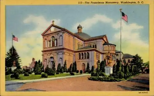 Ak Washington DC USA, Franciscan Monastery