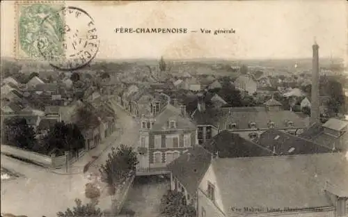 Ak Fère Champenoise Marne, Gesamtansicht