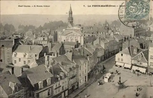 Ak La Ferté Macé Orne, Gesamtansicht