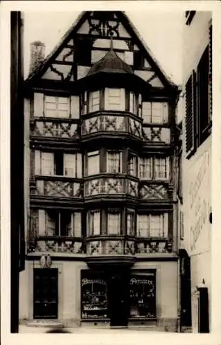 Ak Saint Jean Saverne Sankt Johann bei Zabern Elsass Bas Rhin, Vieille maison alsacienne