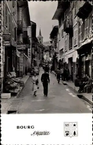 Ak Bourg Saint Maurice Savoie, La Grande Rue