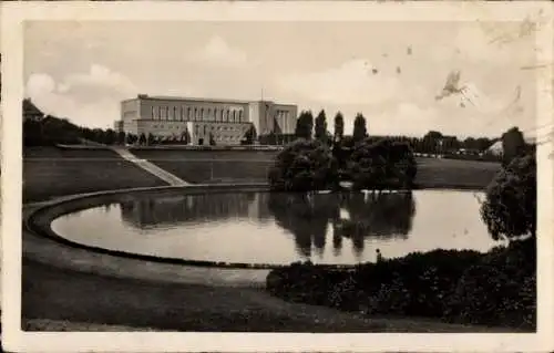 Ak Bielefeld in Nordrhein Westfalen, Oetker Halle, See