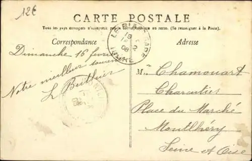Ak Le Blanc Indre, Rue St-Honore