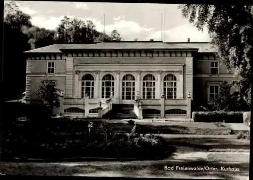 Ak Bad Freienwalde an der Oder, Kurhaus