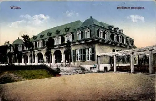 Ak Witten an der Ruhr, Restaurant Hohenstein