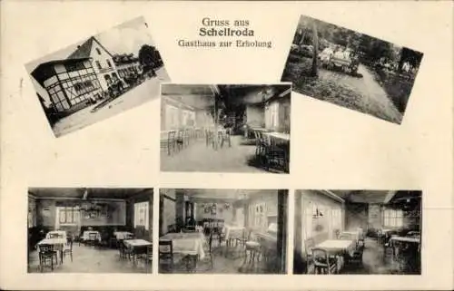 Ak Schellroda Klettbach in Thüringen, Gasthaus zur Erholung