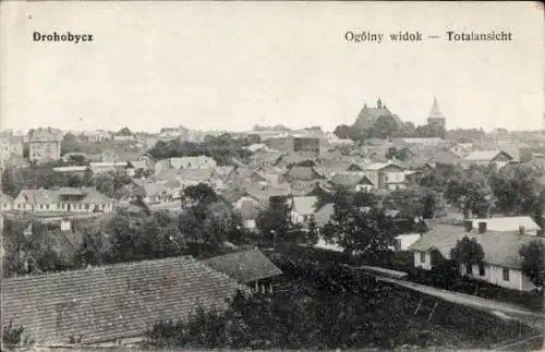 Ak Drohobycz Drohobytsch Karpaten Ukraine, Gesamtansicht