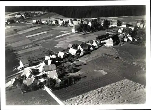 Foto Schömberg, Totalansicht, Fliegeraufnahme