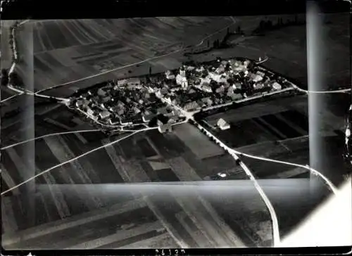 Foto Ostheim vor der Rhön Unterfranken, Fliegeraufnahme