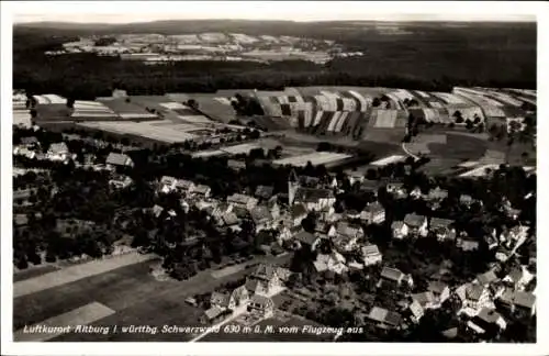 Ak Altburg Calw im Schwarzwald, Fliegeraufnahme