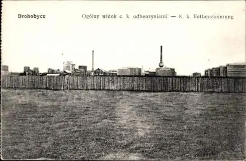 Ak Drohobycz Drohobytsch Karpaten Ukraine, K. k. Entbenzinierung