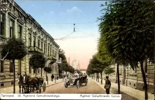 Ak Ternopil Tarnopol Ukraine, Agenor Goluchowski-Gasse