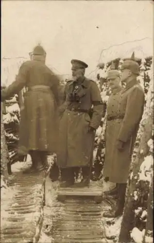 Foto Ak Kukliki Ostpreußen, Prinz Leopold von Bayern, I. WK