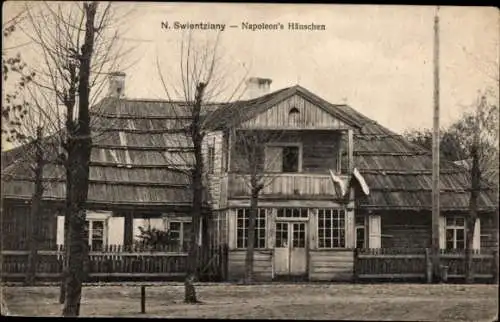 Ak Święciany Littauen, Napoleons Häuschen