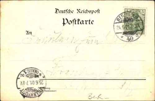 Studentika Ak Berlin, Corpswappen, Furchtlos und treu, RSC